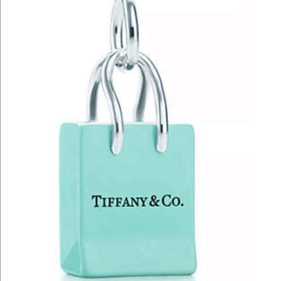 Tiffany & Co. Jewelry - New Tiffany & Company Bag Charm w/ Necklace